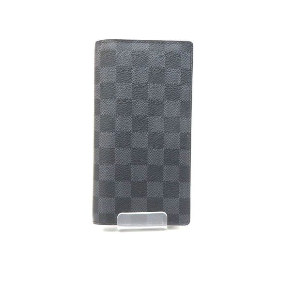 Louis Vuitton Bifold Graphite Black Plaza Damier Portefeuille Wallet - Picture 1 of 1